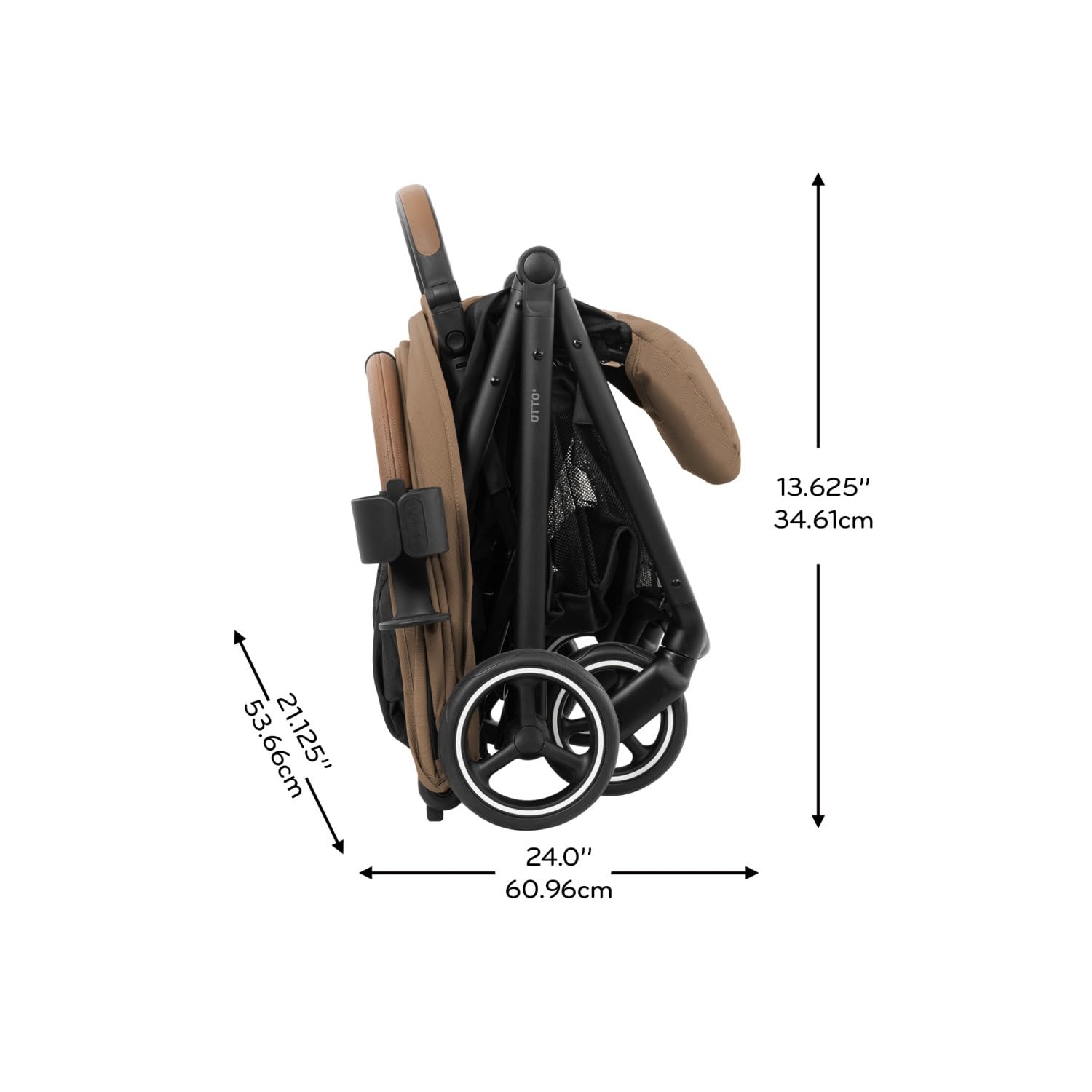 image:imageEvenflo Otto Travel System wLiteMax Infant Cat SeatCaramel Tan