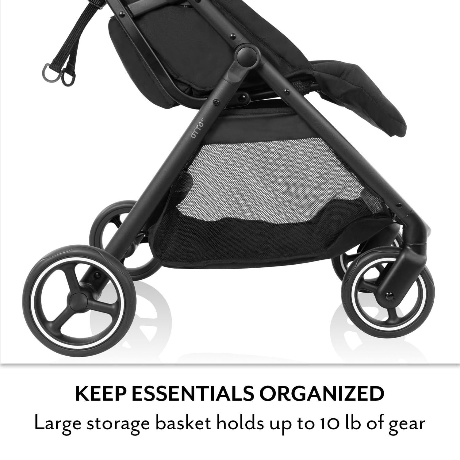 image:imageEvenflo Otto Travel System wLiteMax Infant Cat SeatChia Black