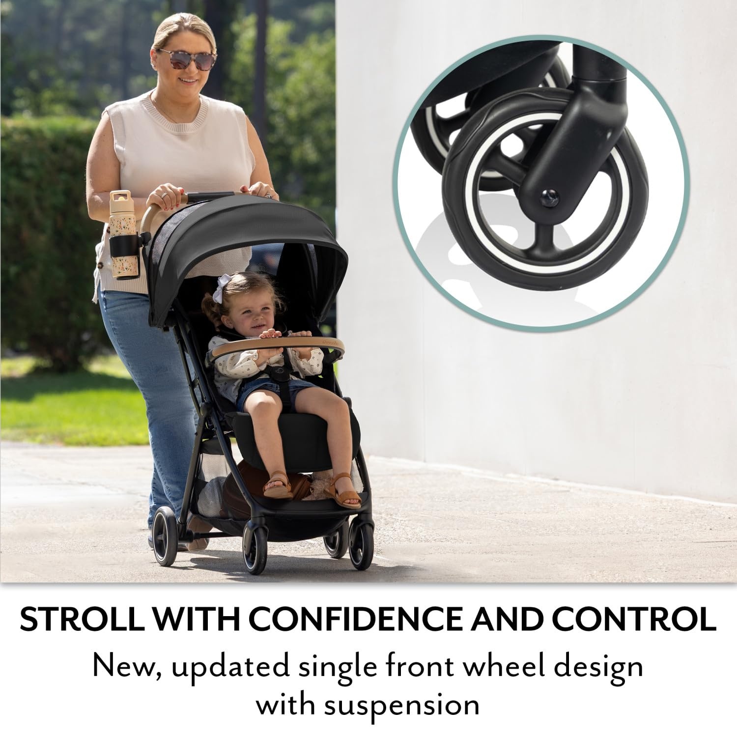 image:imageEvenflo Otto Travel System wLiteMax Infant Cat SeatChia Black