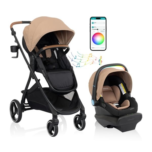 image:imageEvenflo Shyft Intuiti Travel System with LiteMax NXT Infant Car Seat