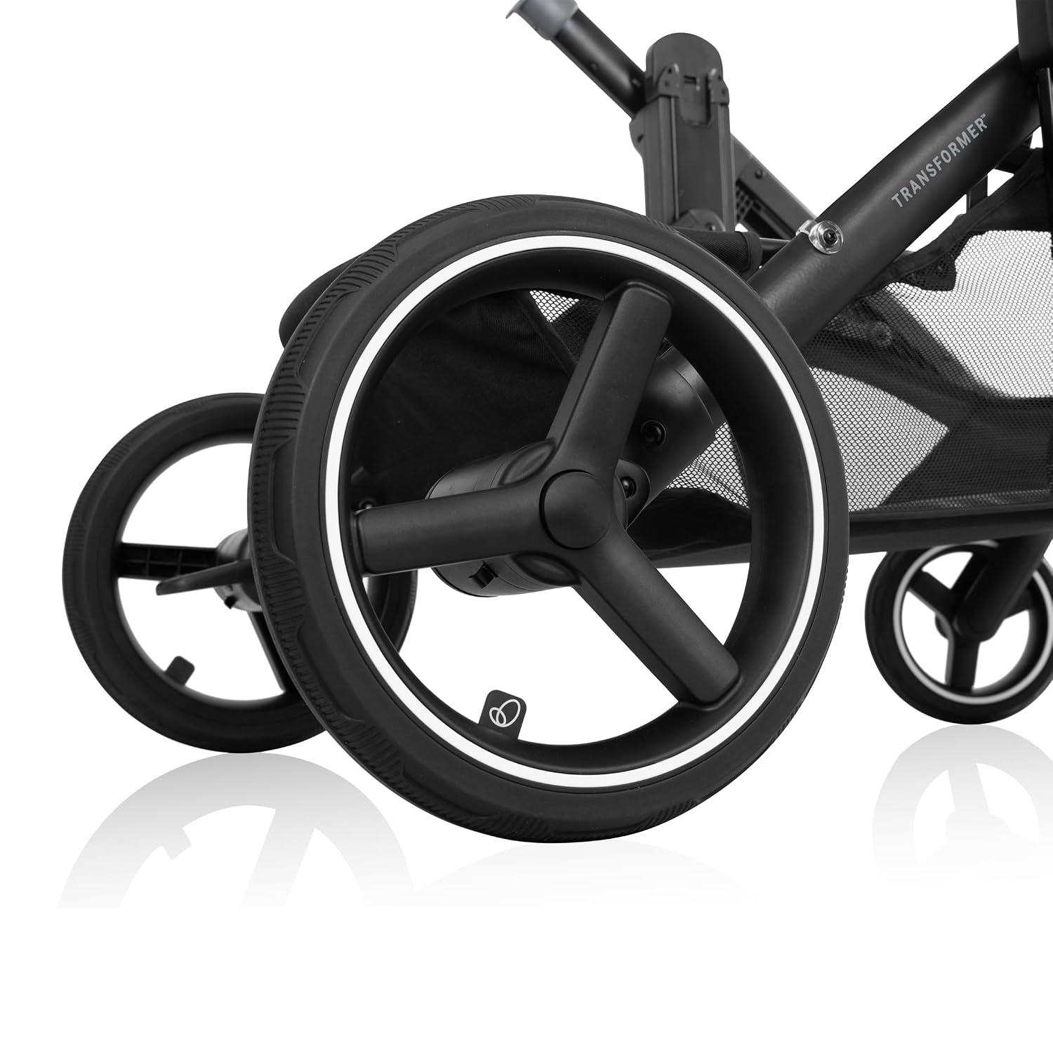 image:imageEvenflo Transformer Stroller to Wagon Travel System wLiteMax NXT Car SeatPitch Black