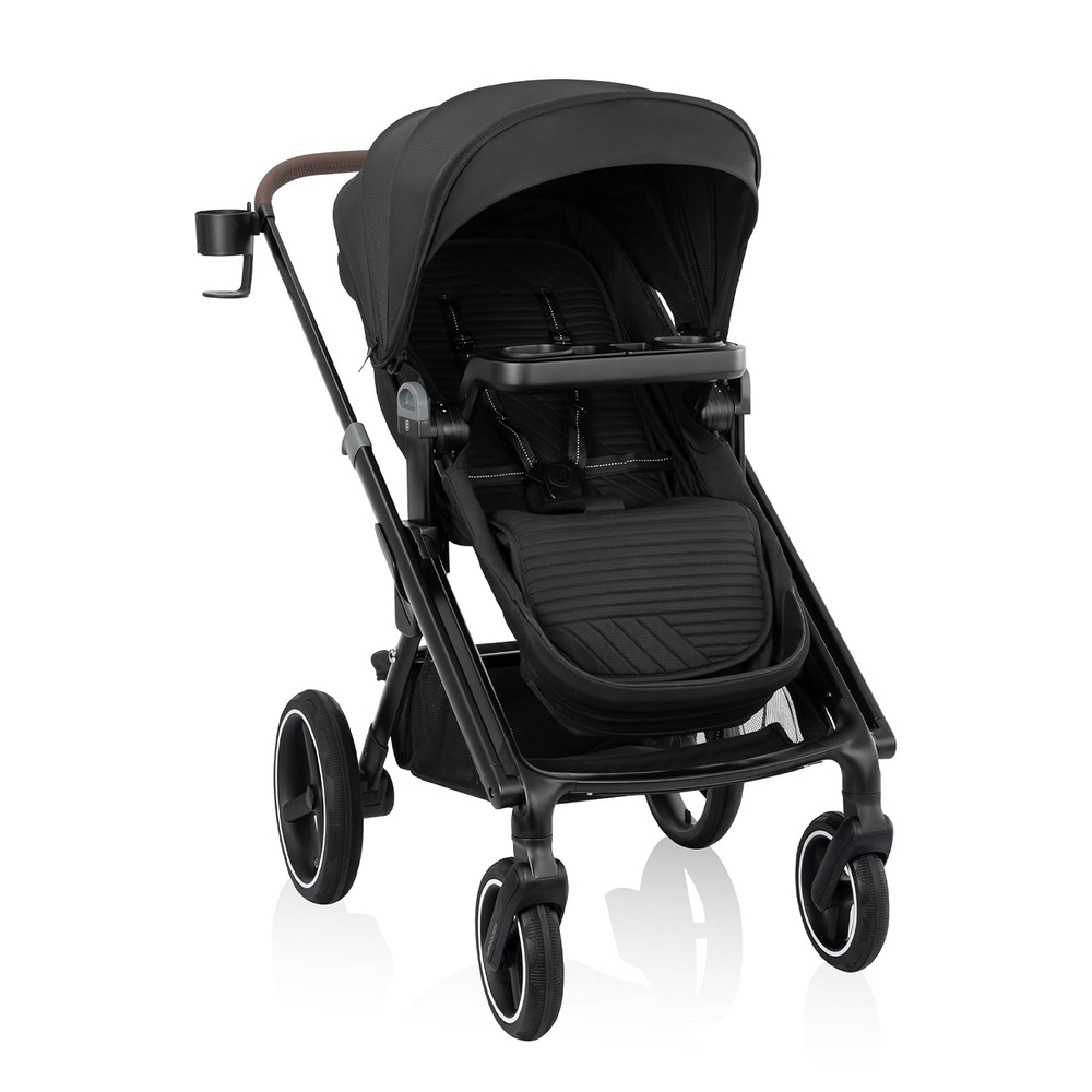 image:imageEvenflo Transformer Stroller to Wagon Travel System wLiteMax NXT Car SeatPitch Black