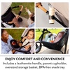 Evenflo Pivot NXT Travel System with LiteMax NXT Preemie and Infant Car Seat(Silverado Gray)