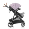 Evenflo Shyft Intuiti+ Travel System w/ Revolve180 LiteMax NXT Rotating Car Seat(Agate Purple)