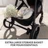 Evenflo Shyft Intuiti+ Travel System w/ Revolve180 LiteMax NXT Rotating Car Seat(Jasper Black)