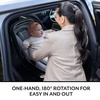 Evenflo Shyft Intuiti+ Travel System w/ Revolve180 LiteMax NXT Rotating Car Seat(Quartz)