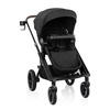 Evenflo Transformer Stroller to Wagon Travel System w/LiteMax NXT Car Seat(Pitch Black)